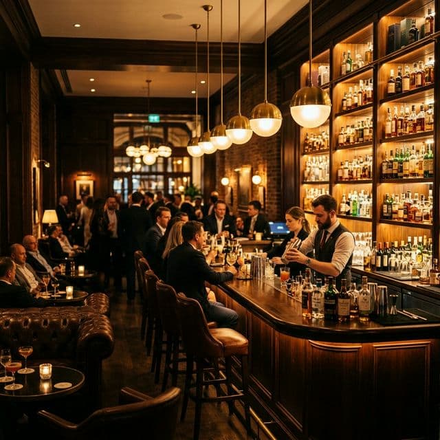 Bar ve lounge alanı